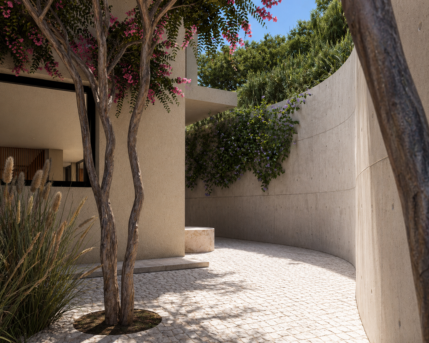 Proyecto de paisajismo exterior en Pinares de San Antón