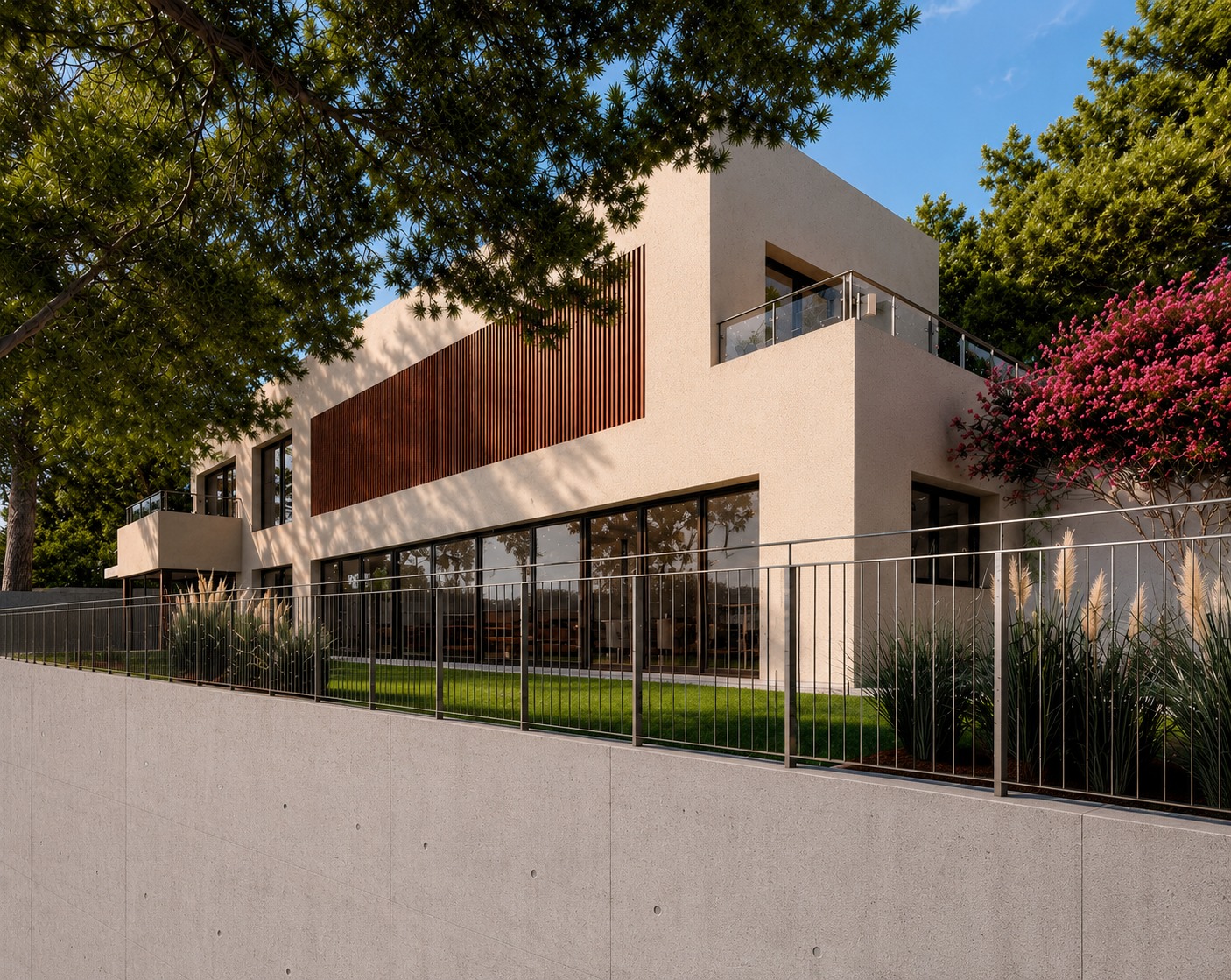 Vista exterior de vivienda en Pinares de San Antón