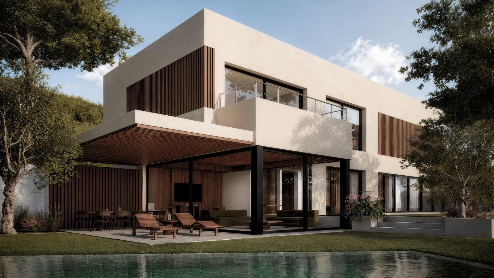 Vivienda en Pinares de San Antón para Eduardo Rojas Arquitectura